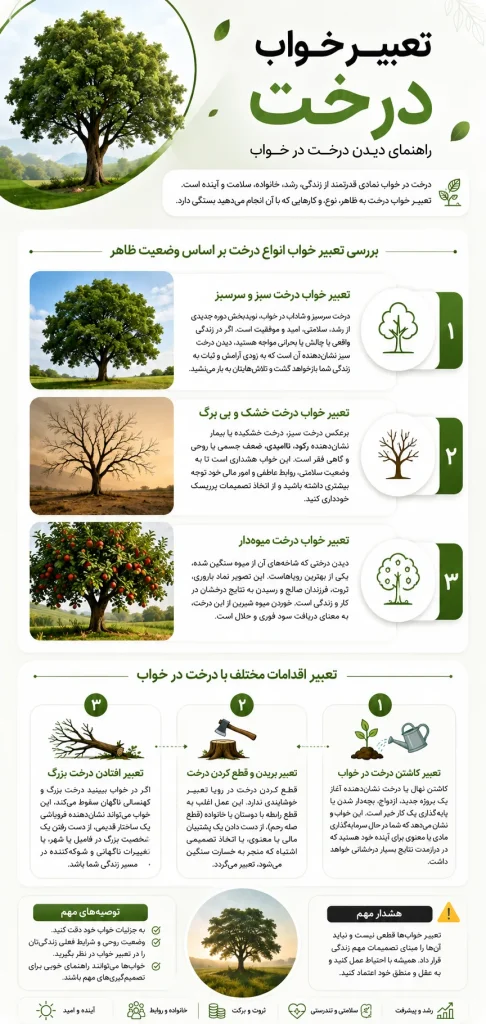 تعبیر خواب درخت