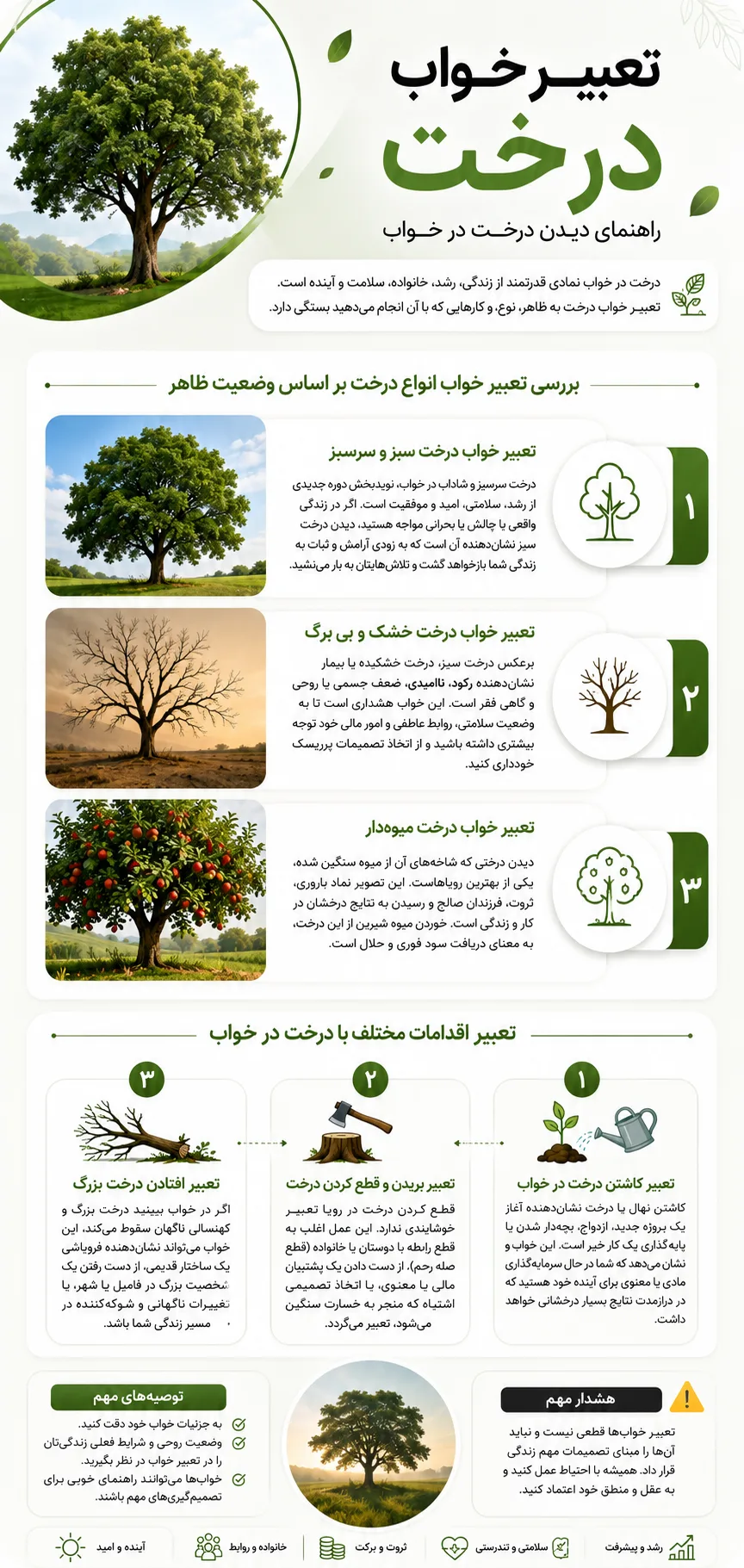 تعبیر خواب درخت