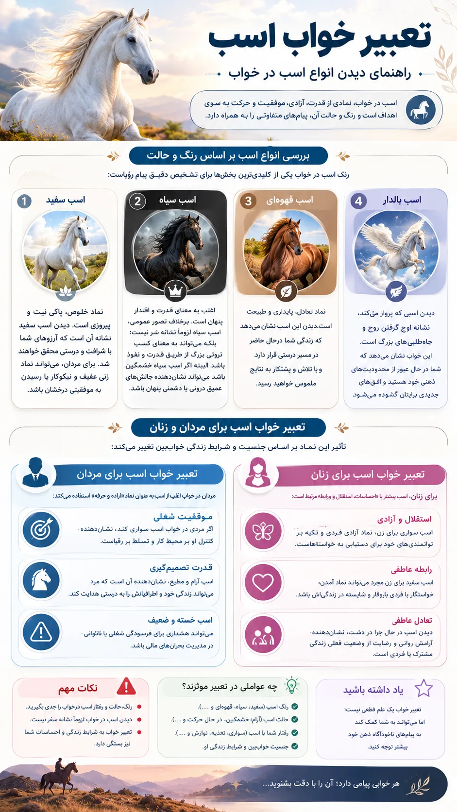 تعبیر خواب اسب
